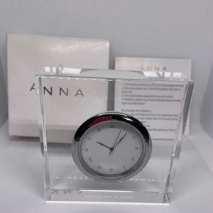 Anna Clock-New in box never used.